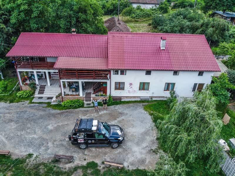 first drone pics overlanding overlanders with gx470 prado120
