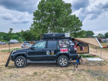 reorganizing overland rig toyota prado land cruiser gx470 overland