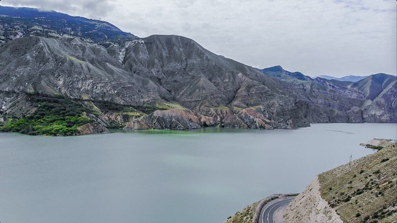 natural lake due to landslide turkey
