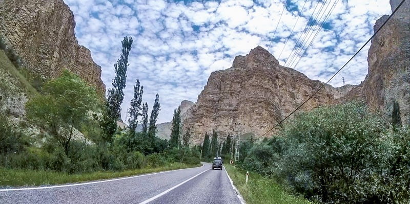 overlanders in north east turkey
