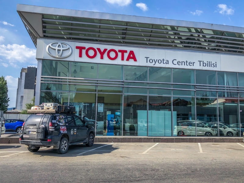 tbilisy toyota main dealership
