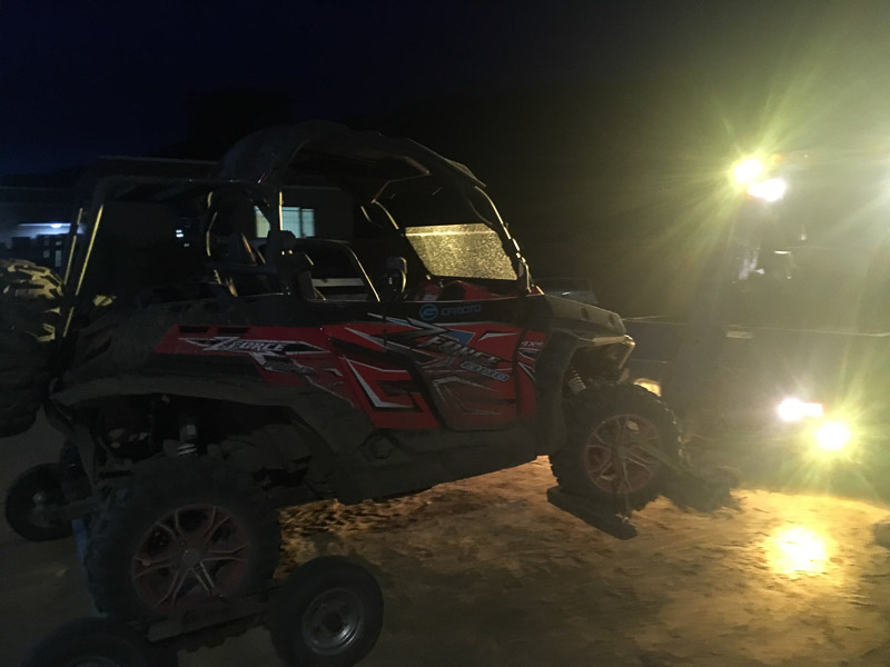 buggy confiscated buggy taken away