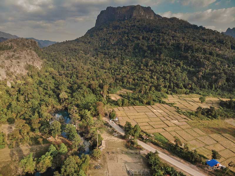 laos from the sky the loop laos