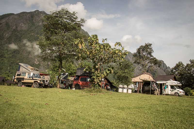 overlanders in laos overlanders meeting laos