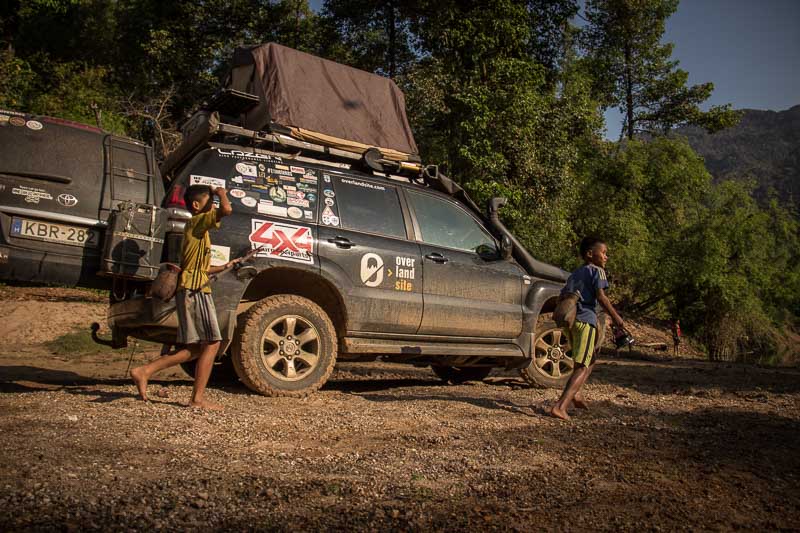 kids fishing in laos when to visit laos