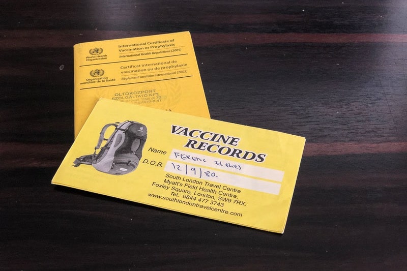 necessary travel vaccinations for overlanding vaccinations for overlanders