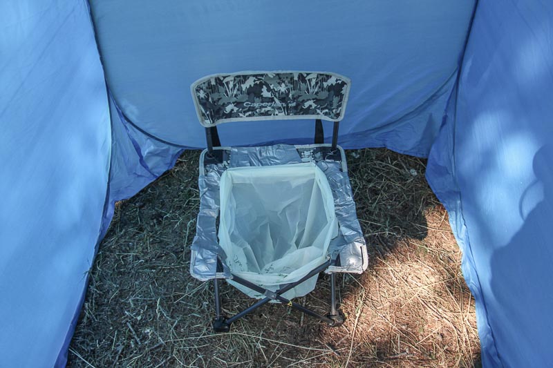 DYI camping toilet how to make a diy camping toilet