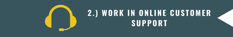 customer support online how to make money while travelling