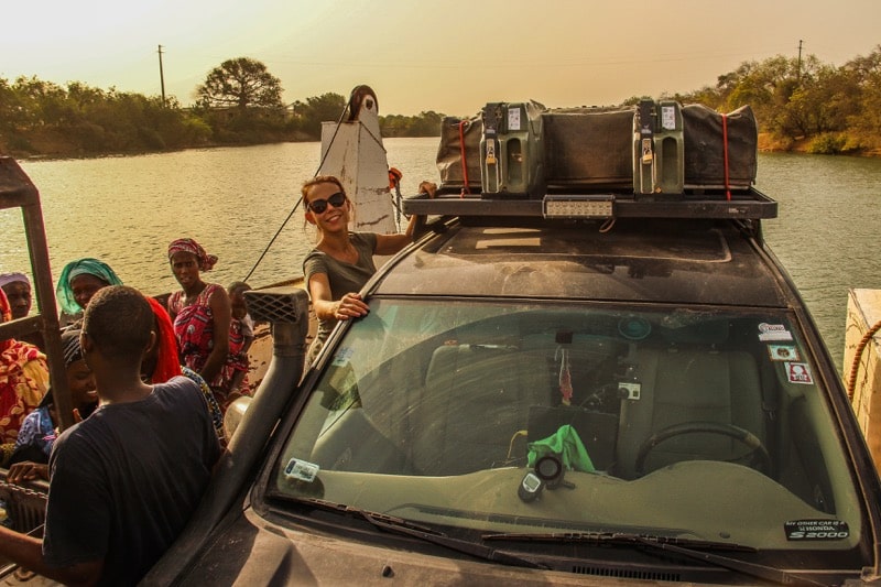 Overlanding in the Gambia with a Toyota Prado 120