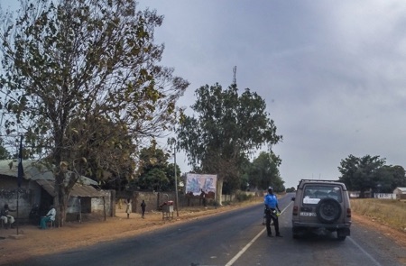 Roadblocks in The Gambia