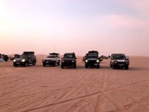 overland convoy sahara