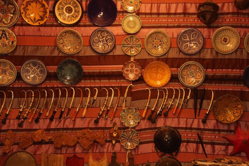 Maison du Troc souvenir shop in Tafraoute