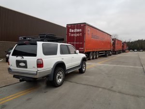 overlanding vehicle shipping